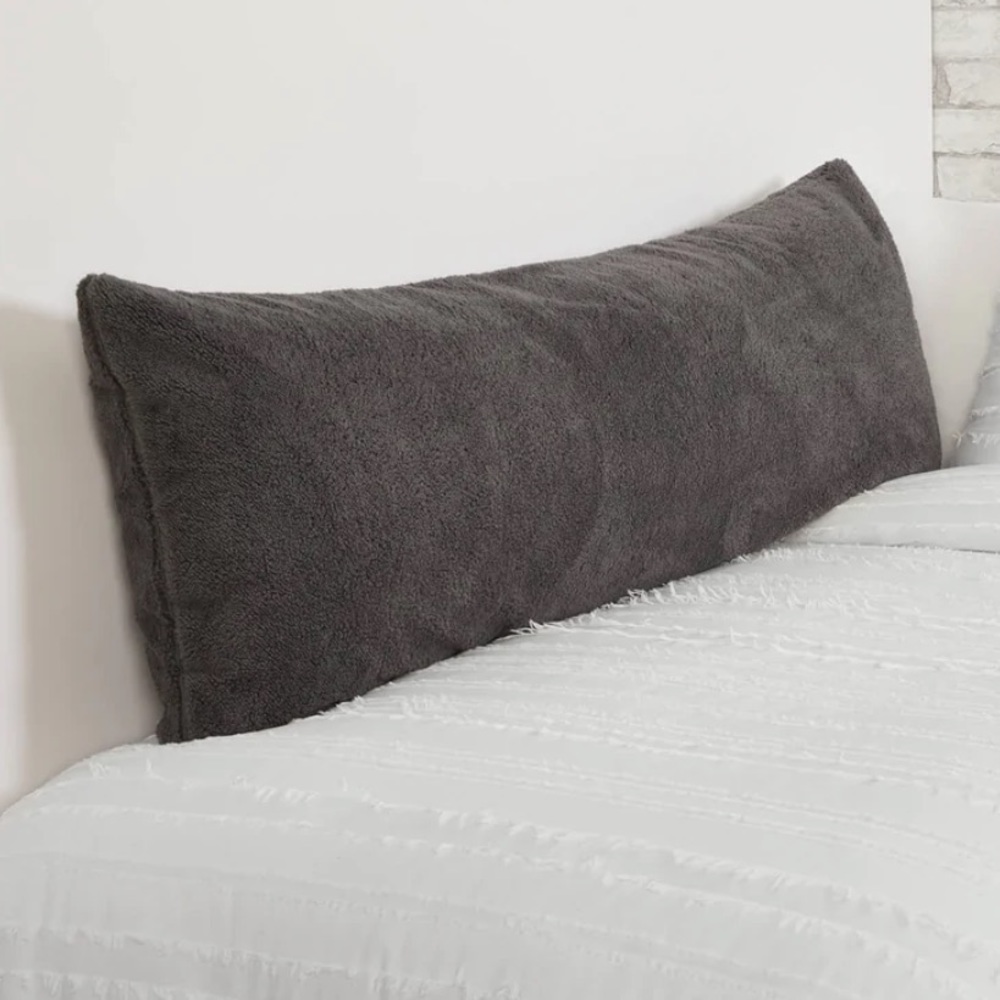 Dormify Sherpa Body Pillow Cover Zippered 19 x 54